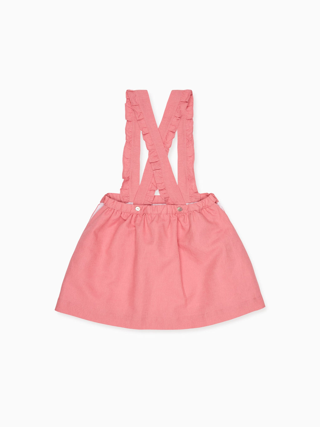 Jupe Salopette Fille Rose