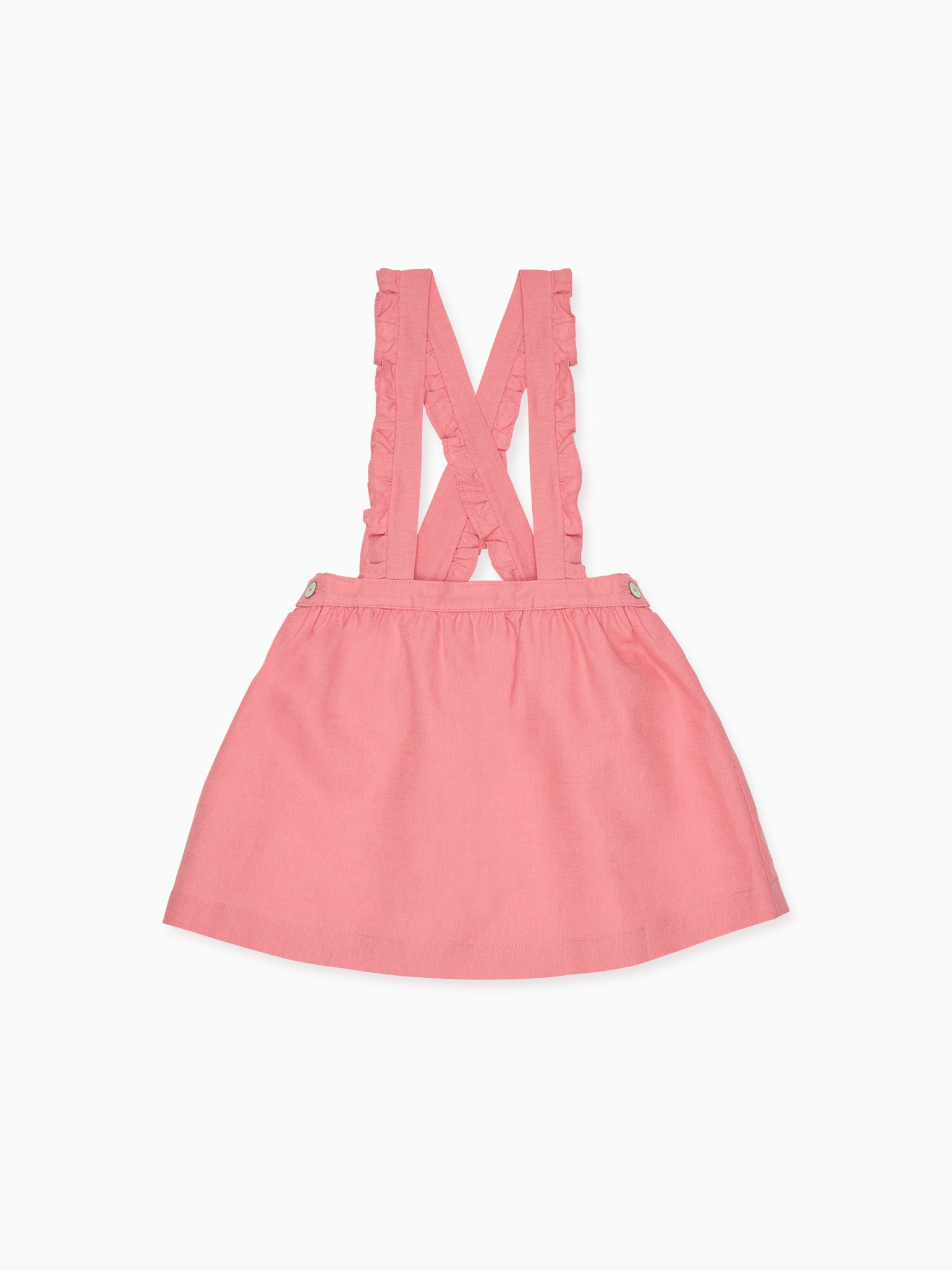 Jupe Salopette Fille Rose