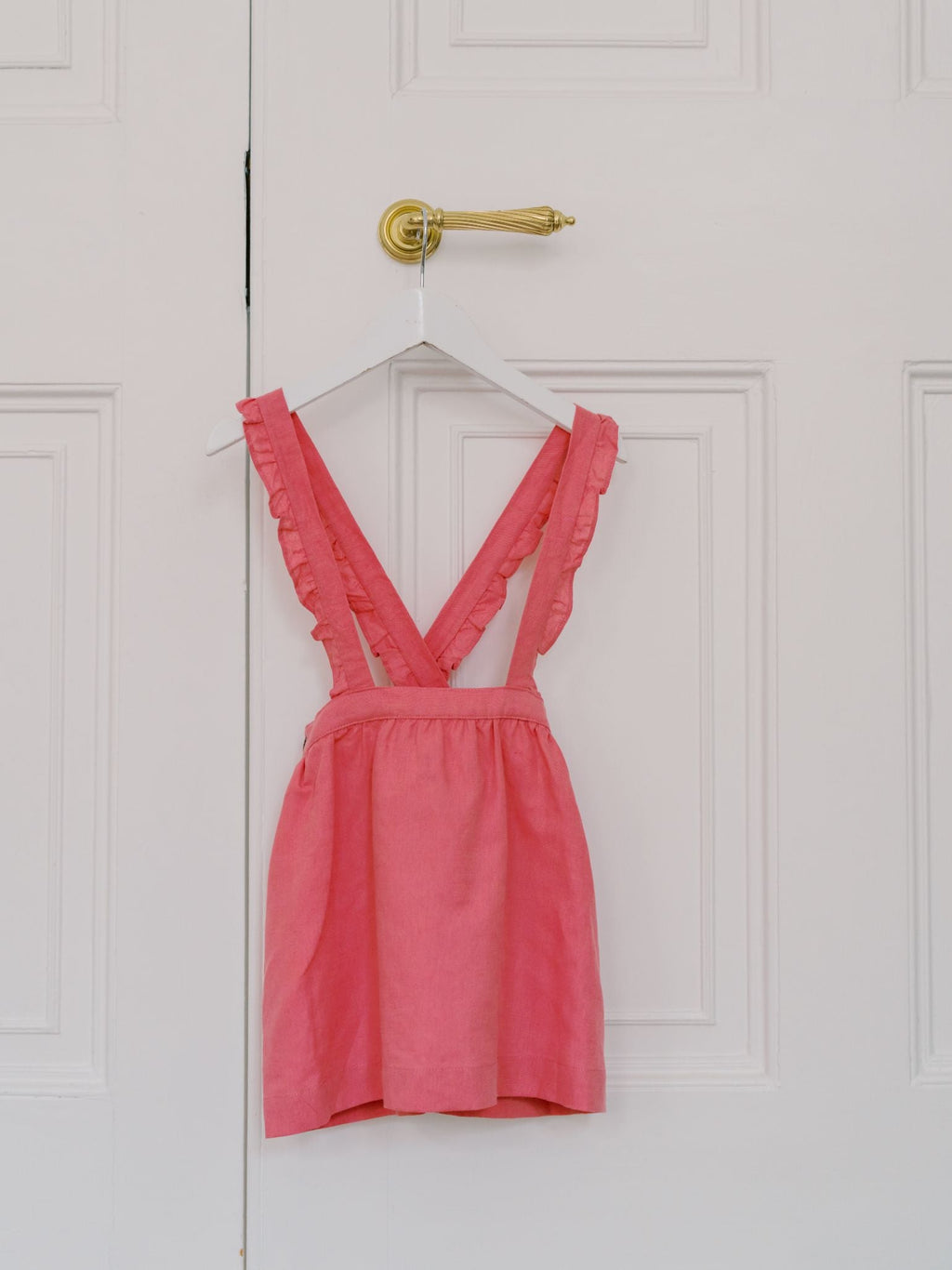 Jupe Salopette Fille Rose