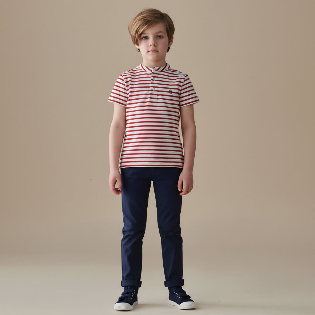 Chino enfant marine
