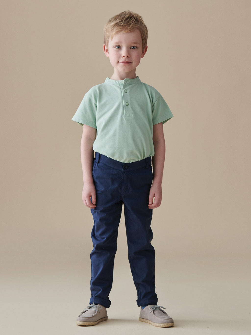 Chino enfant marine