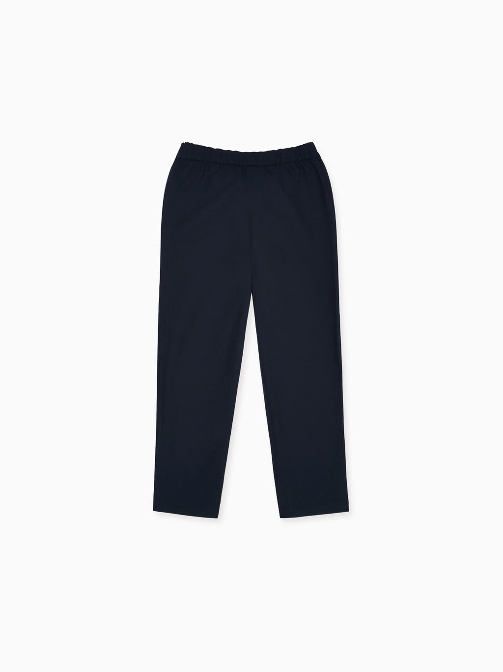 Pantalon en coton pour garçon de couleur marine