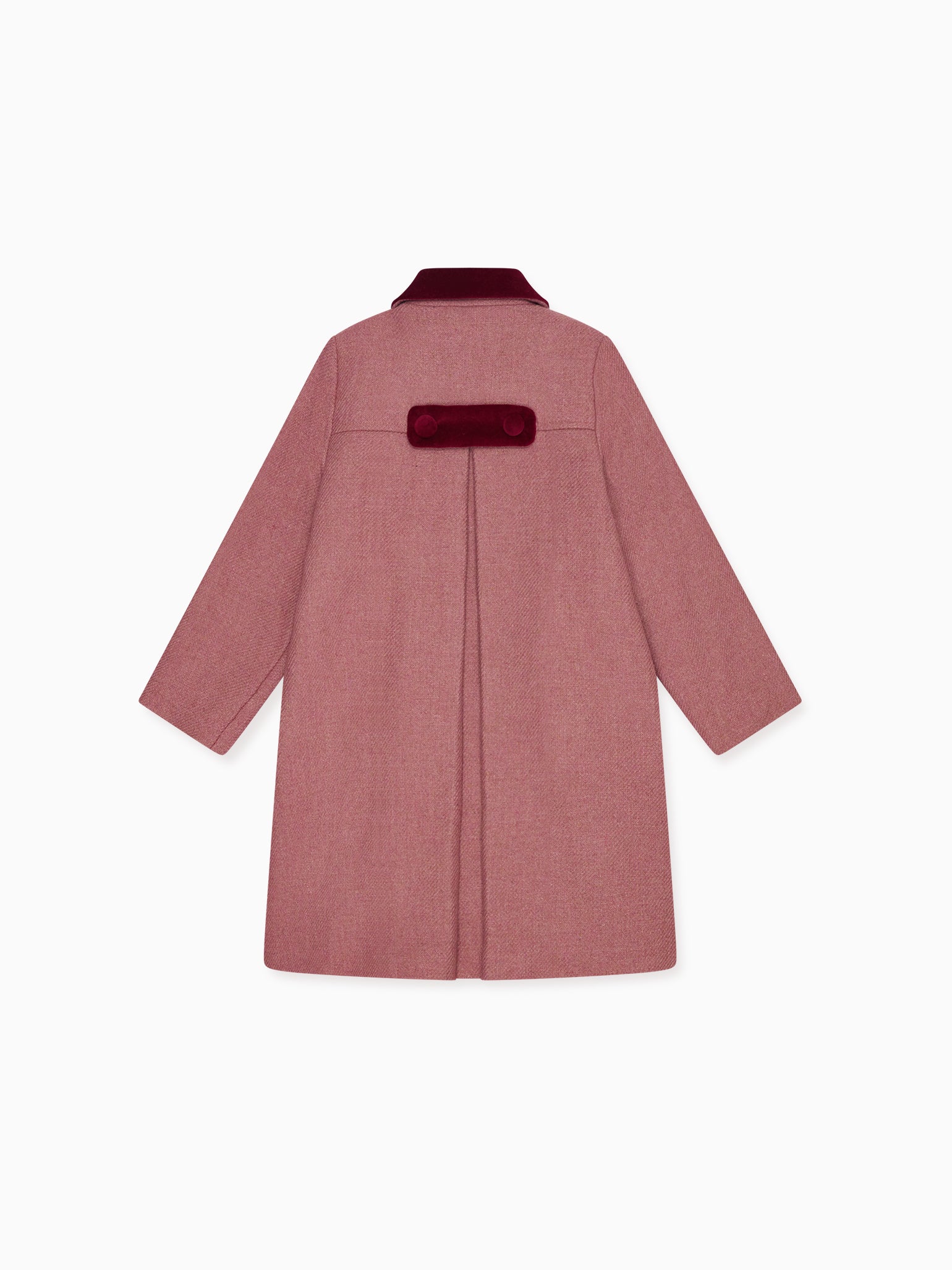 Manteau Rose Poudré pour Fille