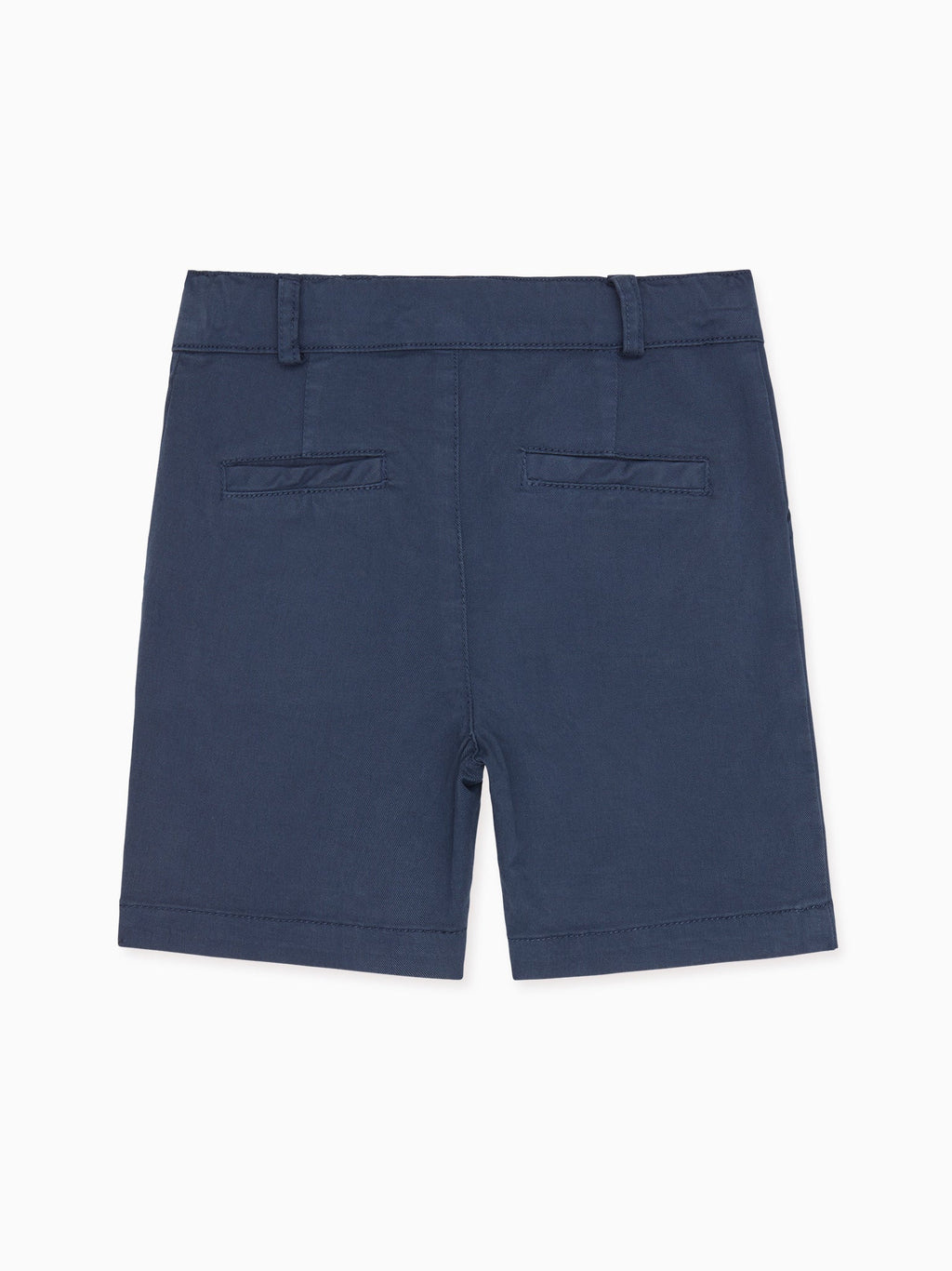Shorts chino bleu marine garçon