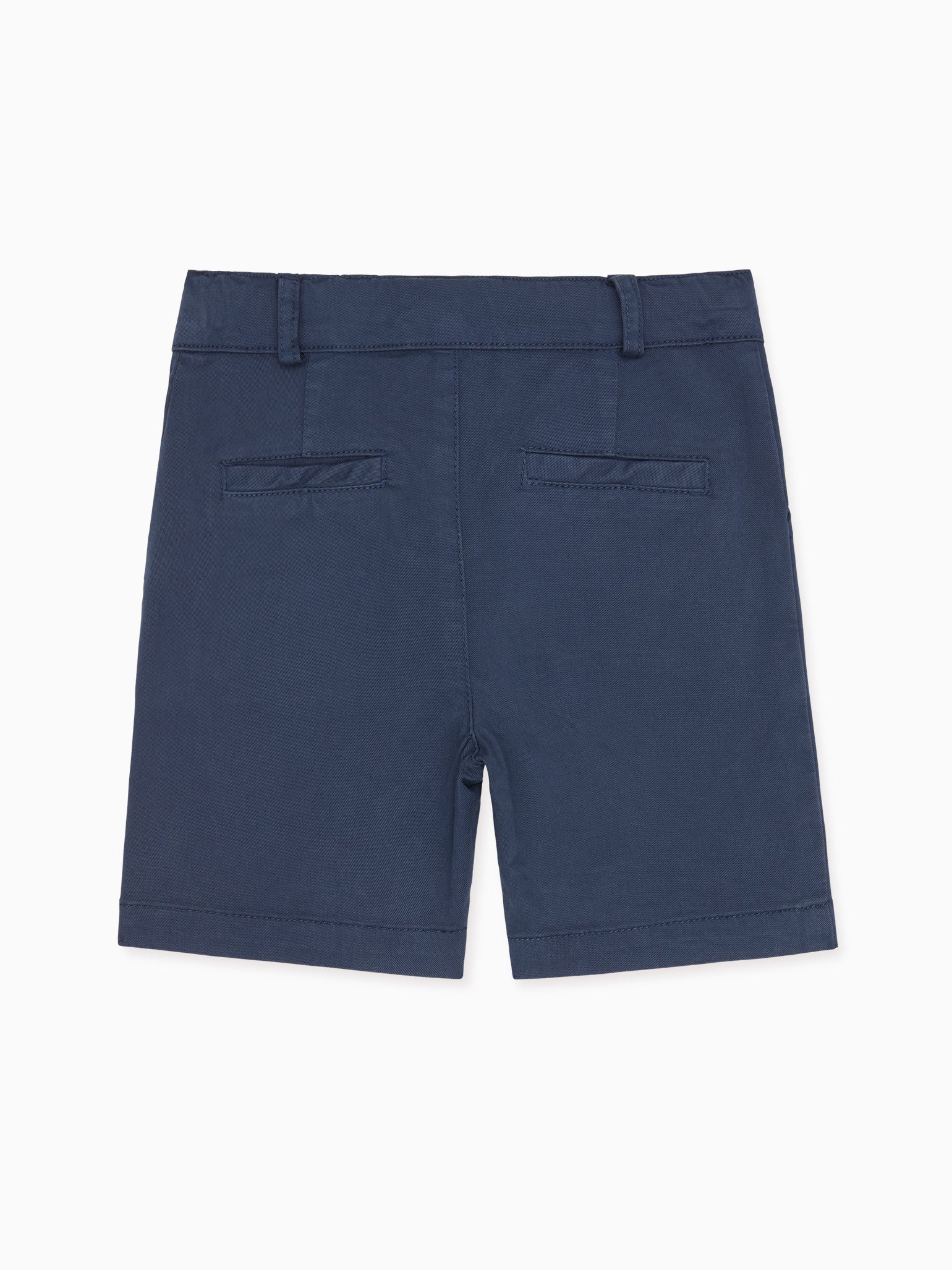Shorts chino bleu marine garçon