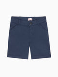 Shorts chino bleu marine garçon