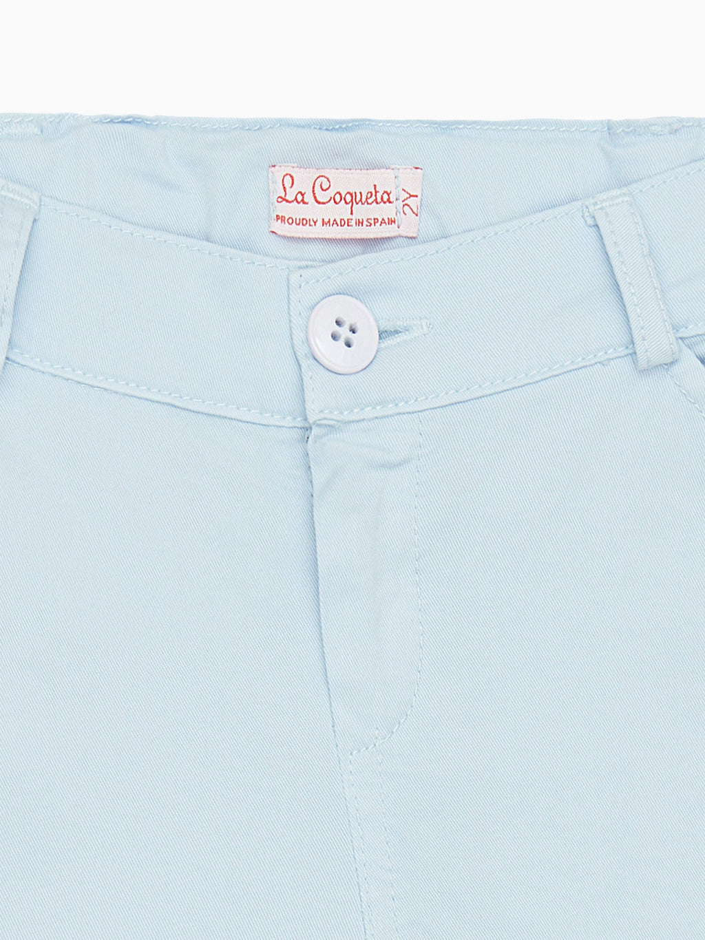Shorts Chino Bleu Clair Garçon