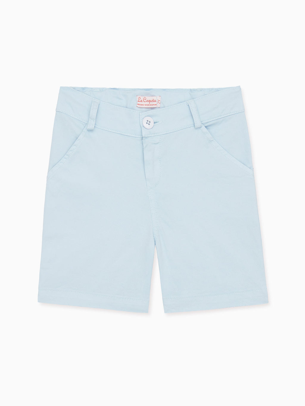 Shorts Chino Bleu Clair Garçon