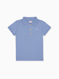 Polo Enfant Bleu Cendré