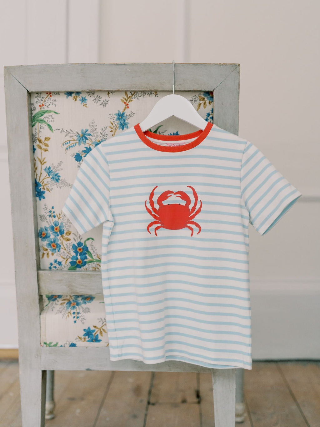 T-shirt rayé bleu pour enfants