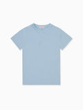 Polo de garçon bleu grisé
