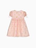 Robe rose pour fille