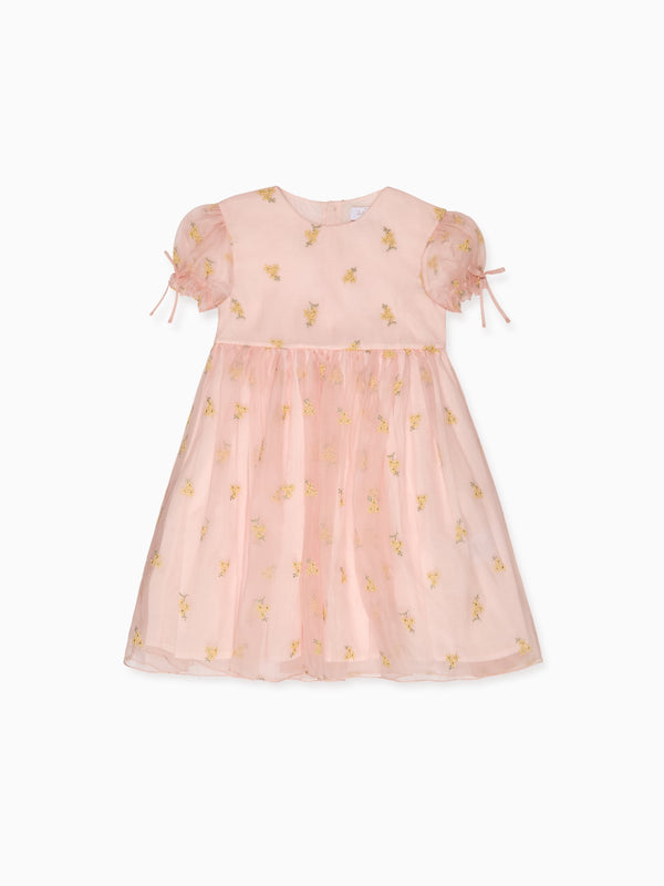 Robe rose pour fille