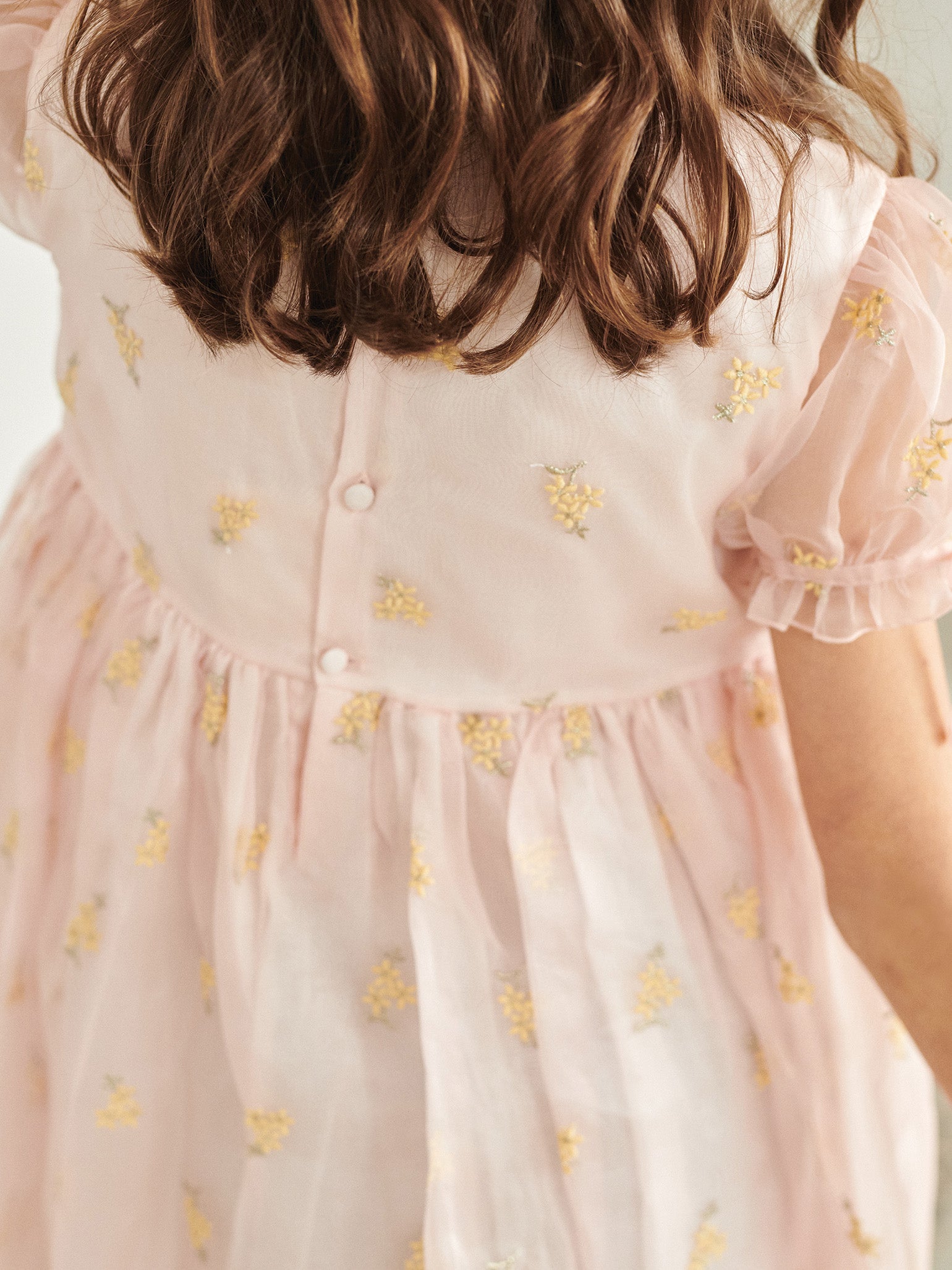 Robe rose pour fille