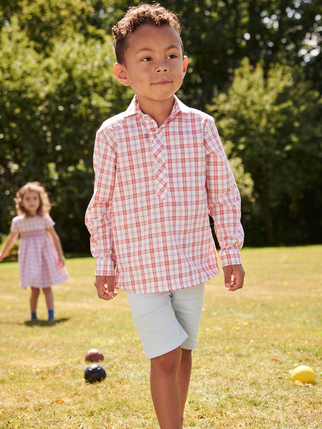 Shorts Chino Bleu Clair Garçon